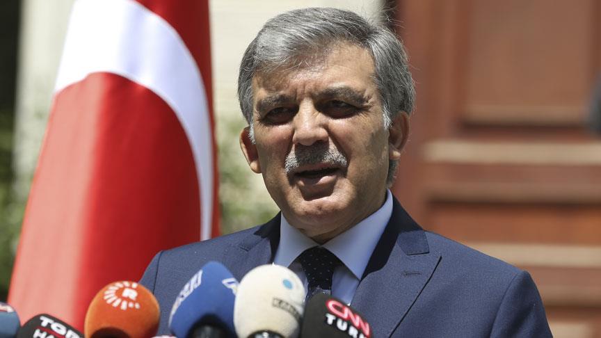 Abdullah Gül den taziye mesajı