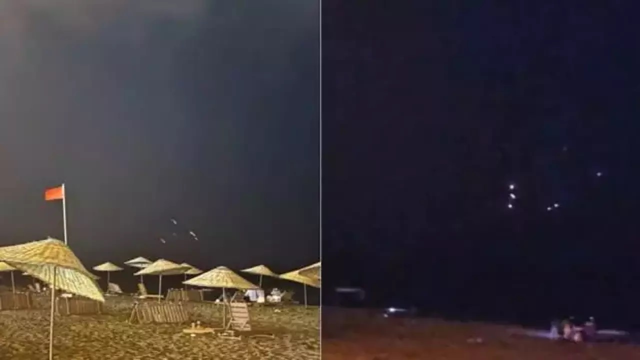 İran ın attığı füzeler Hatay da görüldü
