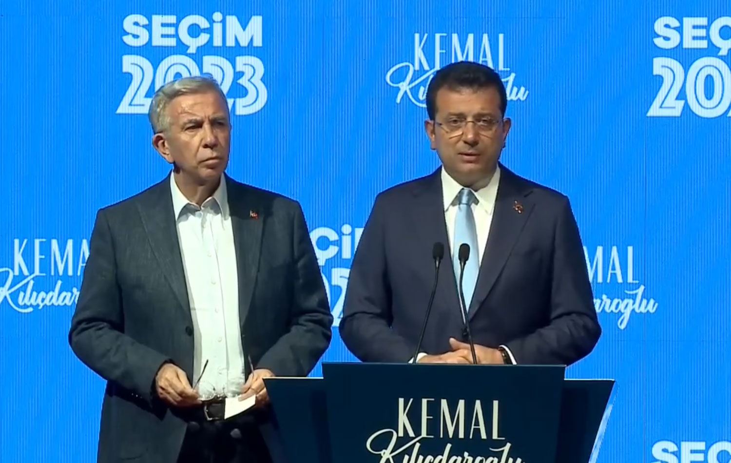 Mansur Yavaş tan İmamoğlu na ziyaret