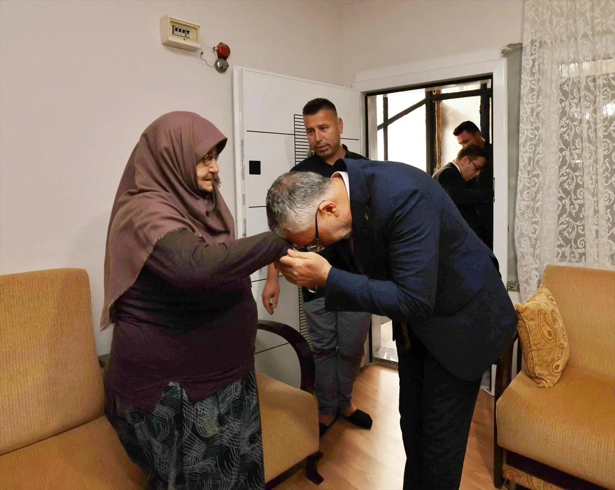 Erdoğan dan şehit ailesine mektup