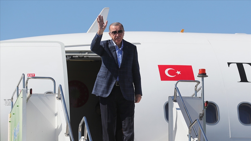 Erdoğan dev açılış için KKTC ye gitti