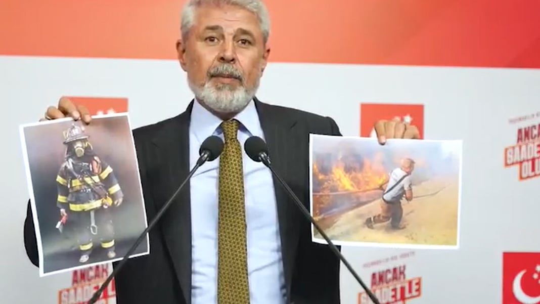 Saadet Partisi nden orman yangınlarına tepki: İtibar ekipmanla olur