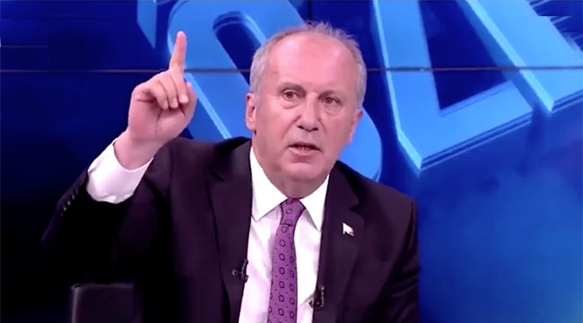 Muharrem İnce den muhalefete sert sözler!