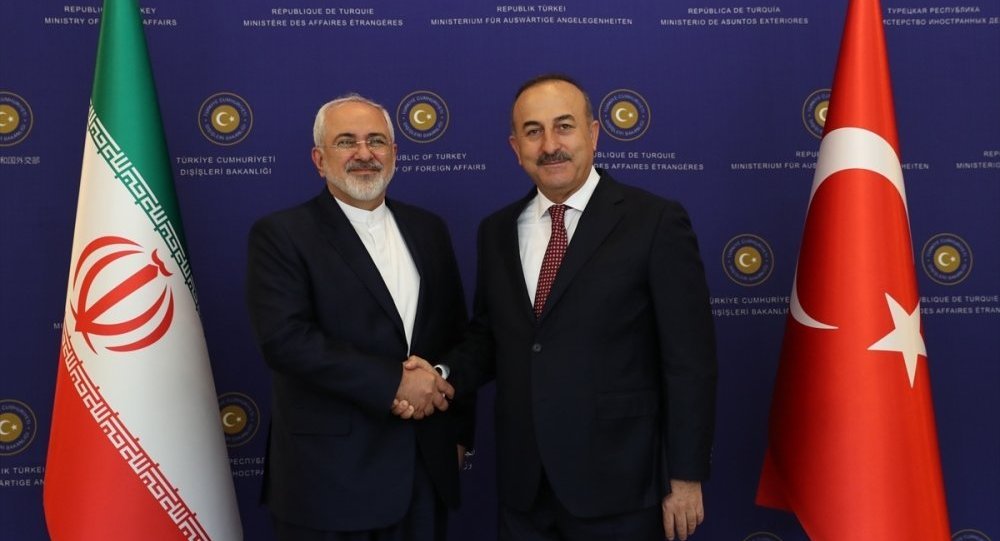 Çavuşoğlu, Zarif ile  Halep i görüştü