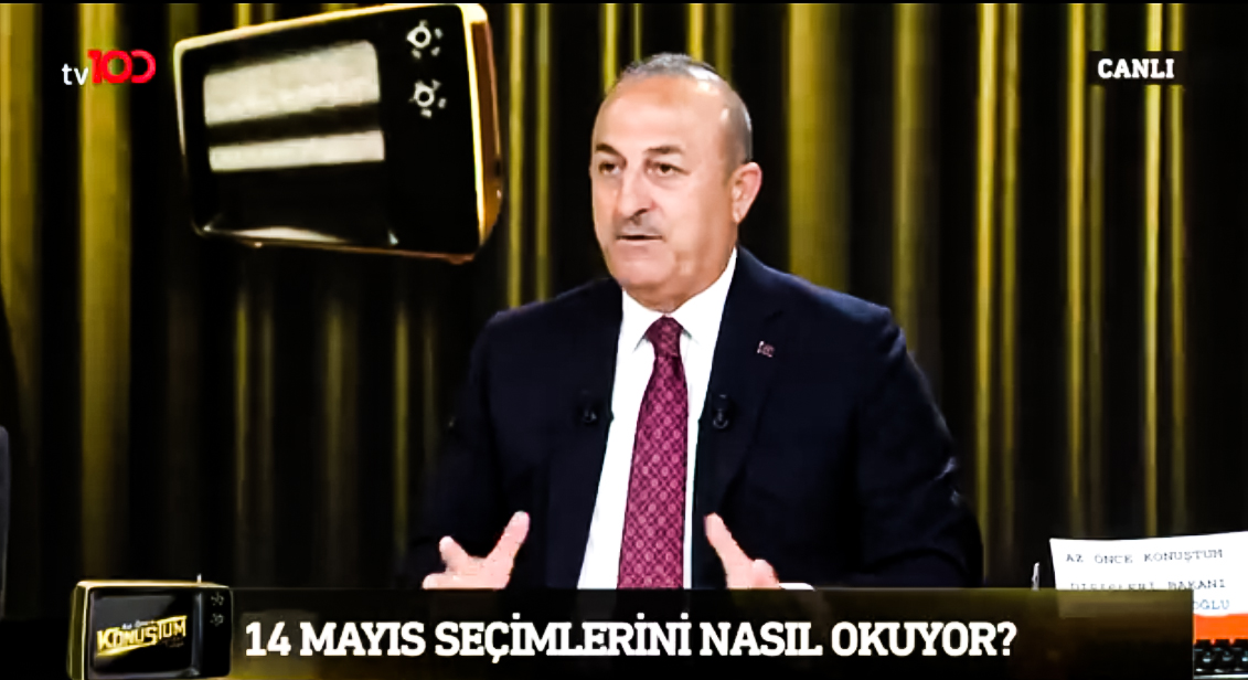 Erdoğan ın oylarında son durum ne? Bakan Çavuşoğlu canlı yayında açıkladı