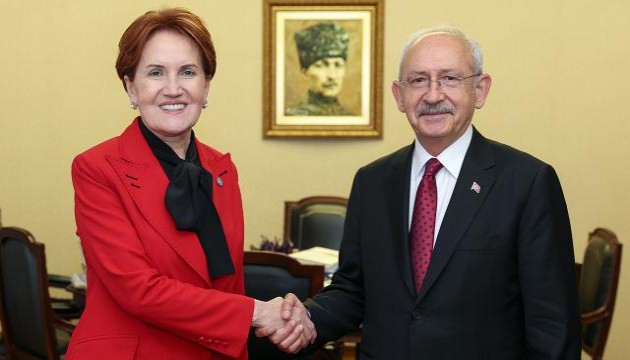 Akşener Kılıçdaroğlu'nu ziyaret etti