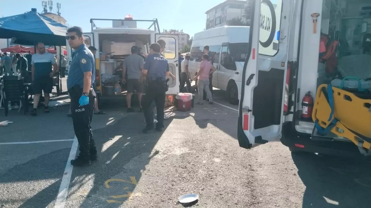 Pazar yerine silahlı saldırı