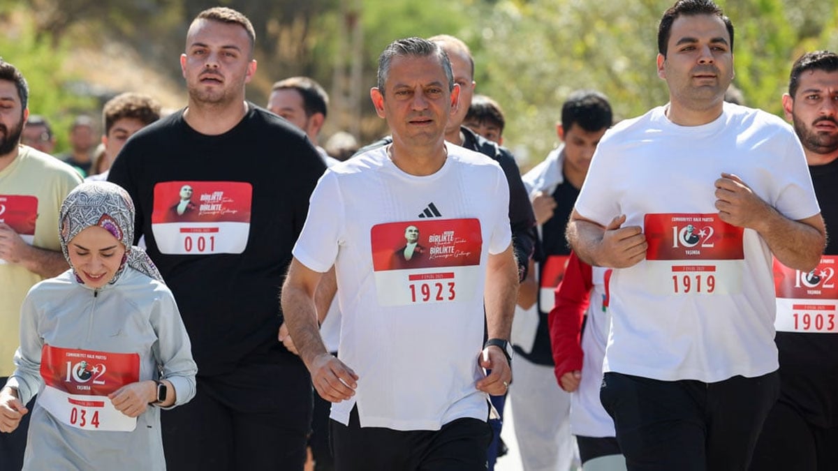 CHP nin 102’nci Yıl Koşusu tamamlandı