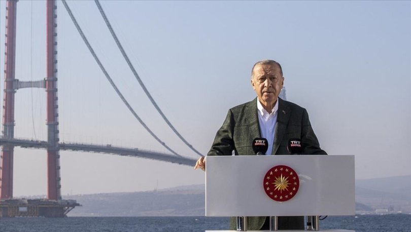 1915 Çanakkale Köprüsü açılıyor! Erdoğan tören alanında