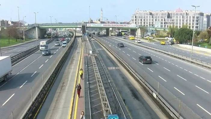 İstanbul da yollar boş kaldı