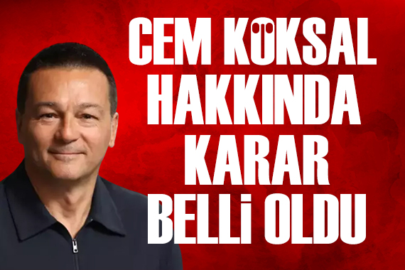 Zorlu Holding in eski CEO su Cem Köksal için karar