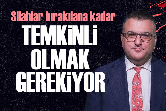 Cem Küçük yazdı: Silahlar bırakılana kadar temkinli olmak gerekiyor