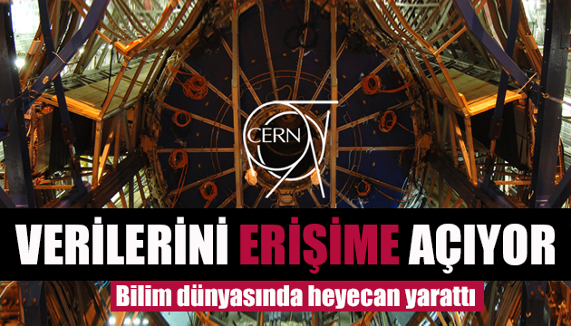 CERN, verilerini erişime açıyor