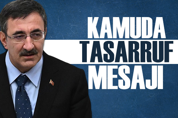 Cumhurbaşkanı Yardımcısı Yılmaz: Kamuda tasarruf önceliğimiz