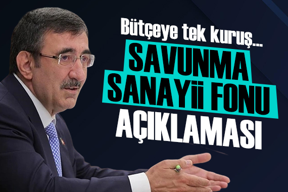 Cevdet Yılmaz dan Savunma Sanayii Fonu ücreti açıklaması