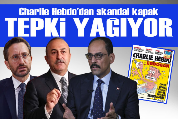 Charlie Hebdo dan skandal Erdoğan kapağı! Tepki yağıyor...
