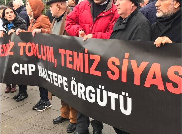 CHP lilerden Kılıçdaroğlu na aday protestosu