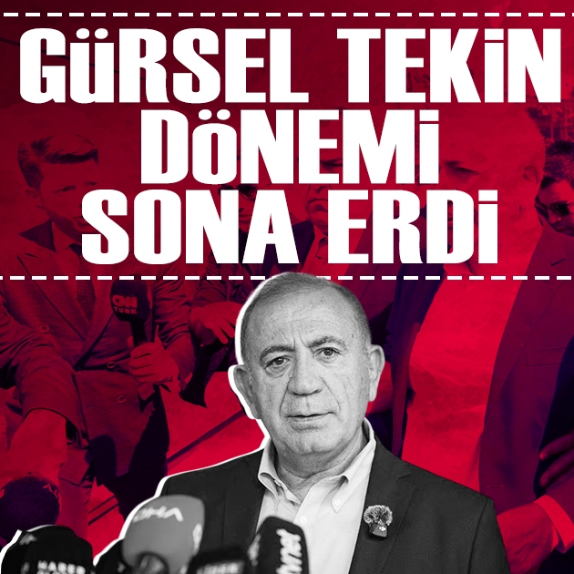 Gürsel Tekin'in görevine son verildi