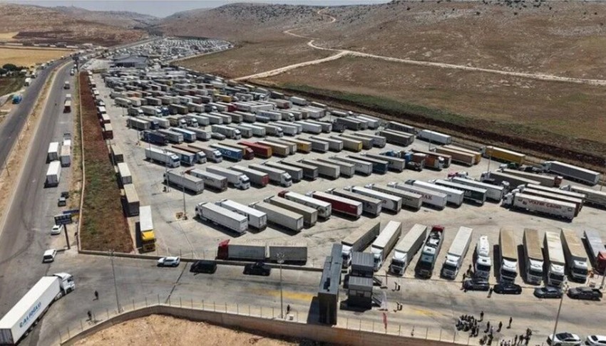 Cilvegözü'nde yeni tır parkı hizmete alındı