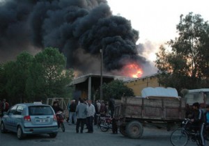 Çin de gıda fabrikasında yangın! 18 kişi öldü!