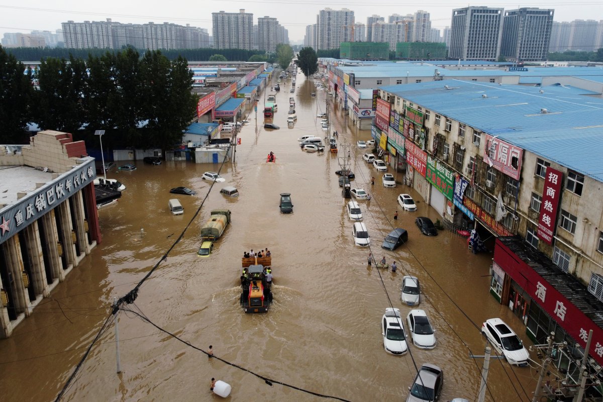 Çin’de sel felaketi: 15 Ölü