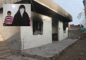 Cizre de evi yakılan hamile kadın  o  dehşeti anlattı!