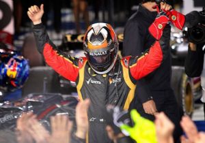 İlk Yarış Raikkonen in!