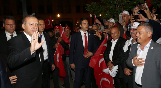 Cumhurbaşkanı Erdoğan Amerika da