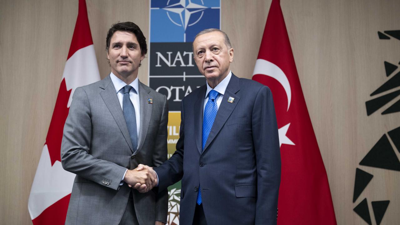 Erdoğan, Kanada Başbakanı Trudeau ile görüştü