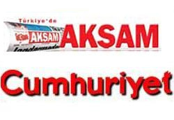 CUMHURİYET&AKŞAM CEPHE AÇTI