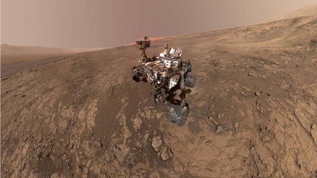 NASA nın uzay aracı Curiosity, Mars ta kurumuş göl izlerine rastladı