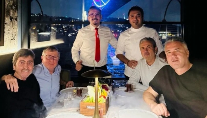 Aykut Kocaman ve Rıdvan Dilmen'den taraftarı heyecanlandıran kare