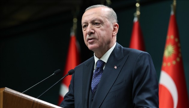 Erdoğan'dan taziye mesajı