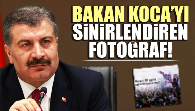 Bakan Koca dan Hatayspor taraftarı fotoğrafıyla uyarı