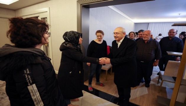 Kılıçdaroğlu'ndan depremzedelere ziyaret
