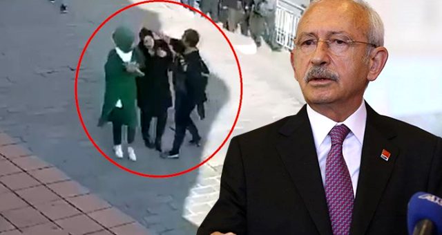 Kılıçdaroğlu ndan başörtülü kadına yapılan saldırıya ilk yorum