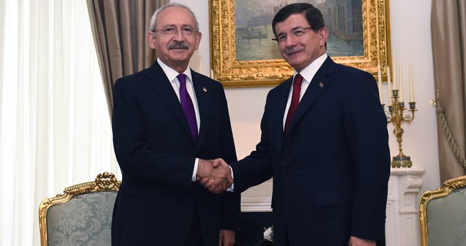Davutoğlu ndan Kılıçdaroğlu na destek