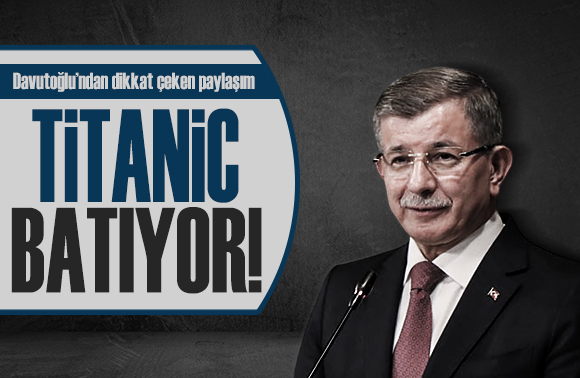 Davutoğlu ndan dikkat çeken paylaşım