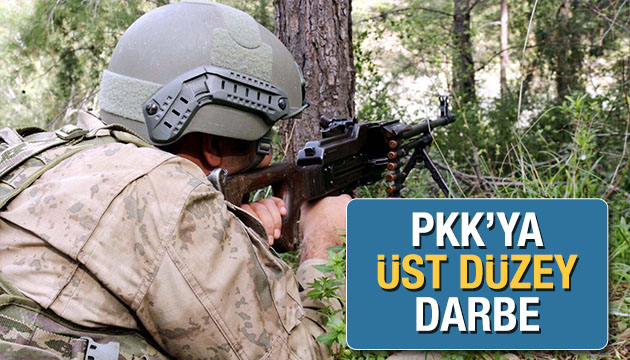 PKK ya üst düzey darbe