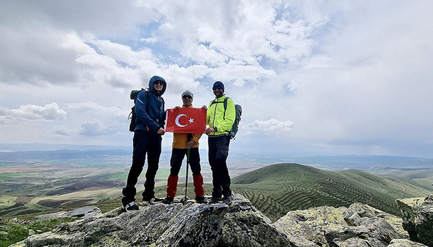 Dağcılar Demirli Kale ye tırmandı