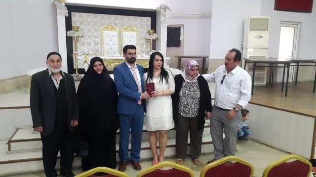 Damat, kayınpederiyle evlendi