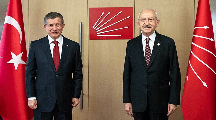 Davutoğlu ndan Kılıçdaroğlu na ziyaret