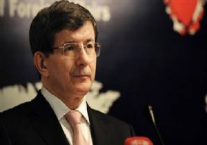 Dışişleri Bakanı Davutoğlu: