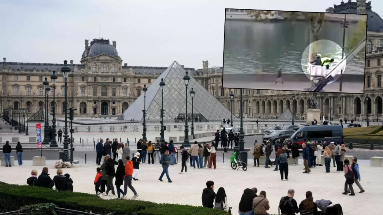 Louvre Müzesi hırsızları yakalandı