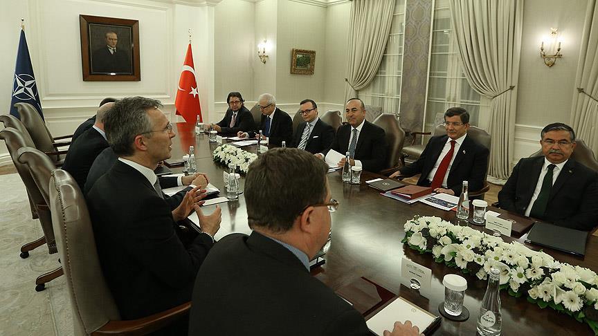 NATO Genel Sekreteri ile görüştü!