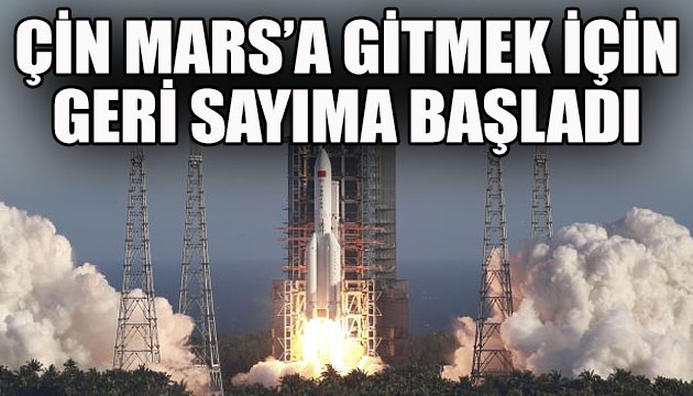 Çin, Mars a gitmek için geri sayıma geçti