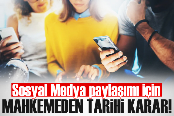 Arkadaşının fotoğrafını paylaştı: Hapis cezası verildi!