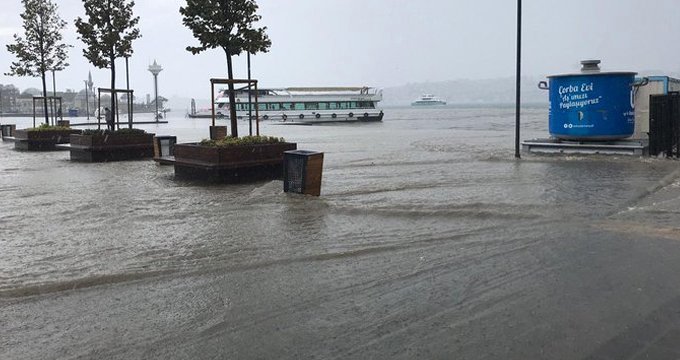 İstanbul da korkutan kare