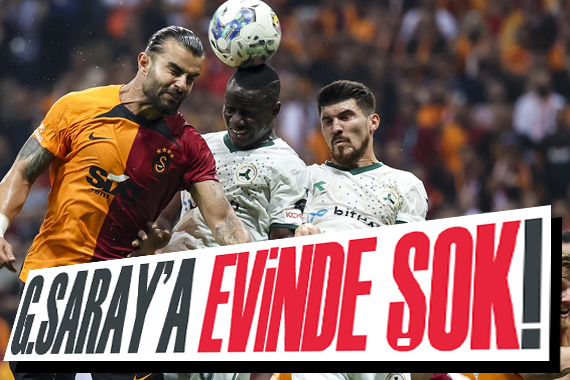 Galatasaray a evinde şok!