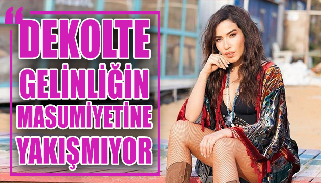 Burcu Güneş ten dikkat çeken gelinlik açıklaması!